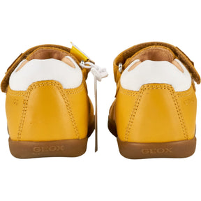 Geox Yellow Leather Sandals Kids