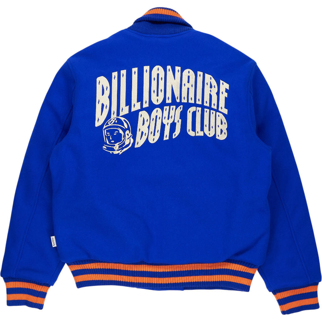 Billionaire Boys Club Blue Wool Varsity Jacket