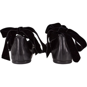 Mother of Pearl Black Sandals