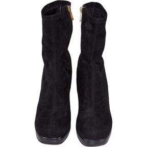 River Island Black Heeled Boots