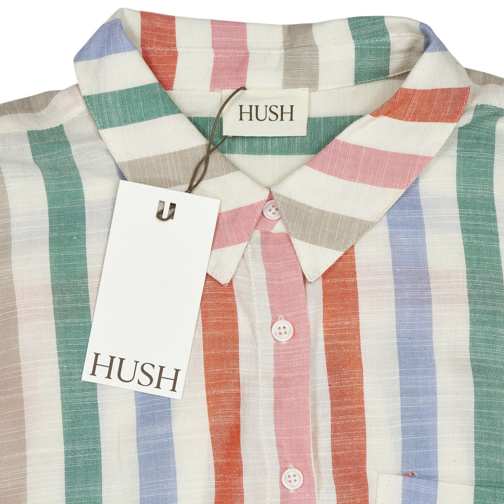 Hush Multicolour Striped Pyjama Set