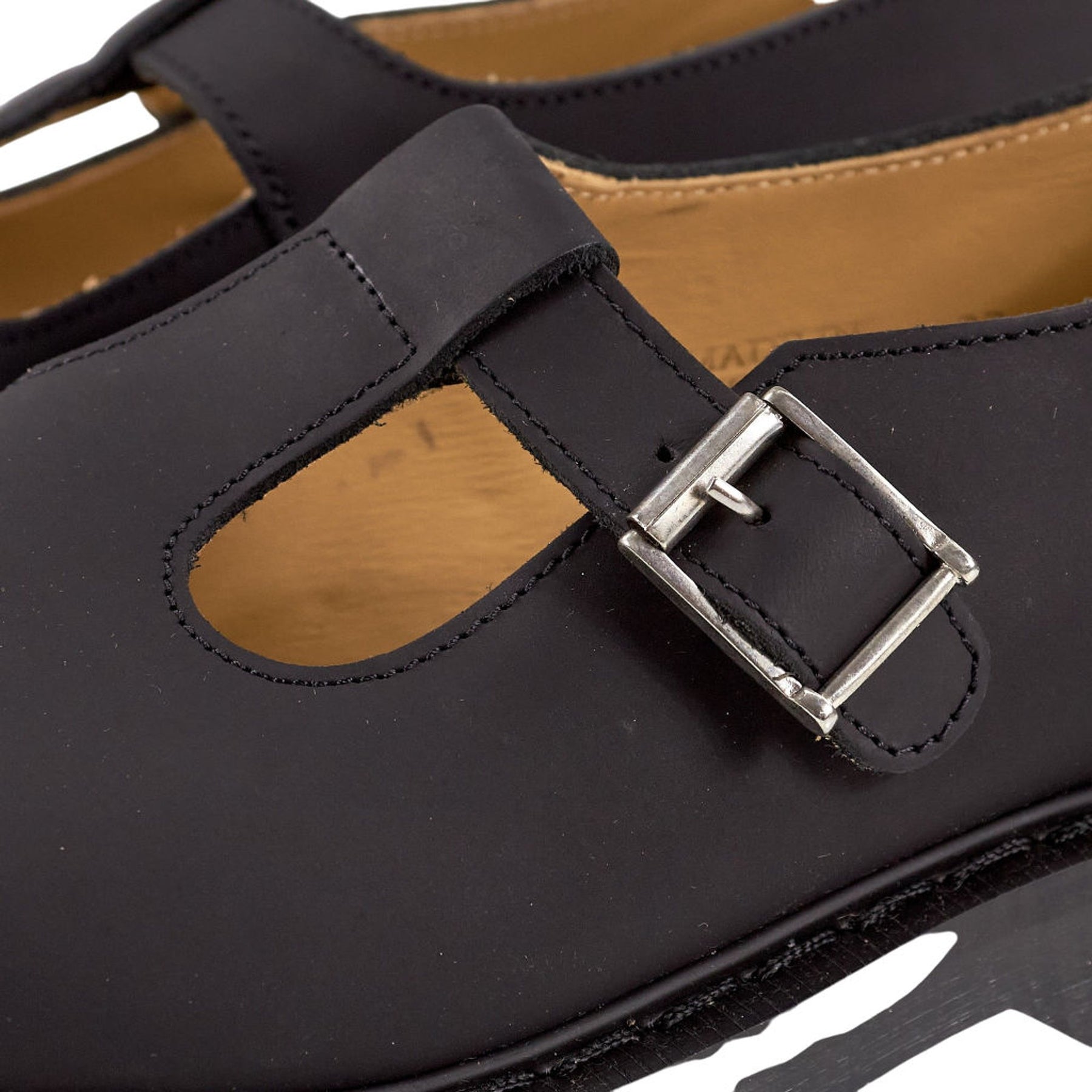 YMC Black T Bar Shoes