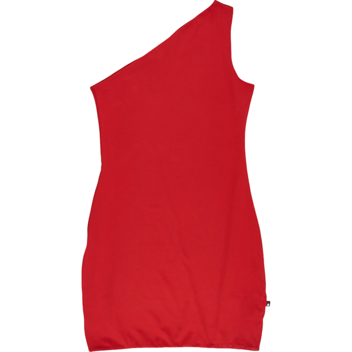 Tommy Jeans Deep Crimson Asymmetric Dress