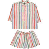 Hush Multicolour Striped Pyjama Set
