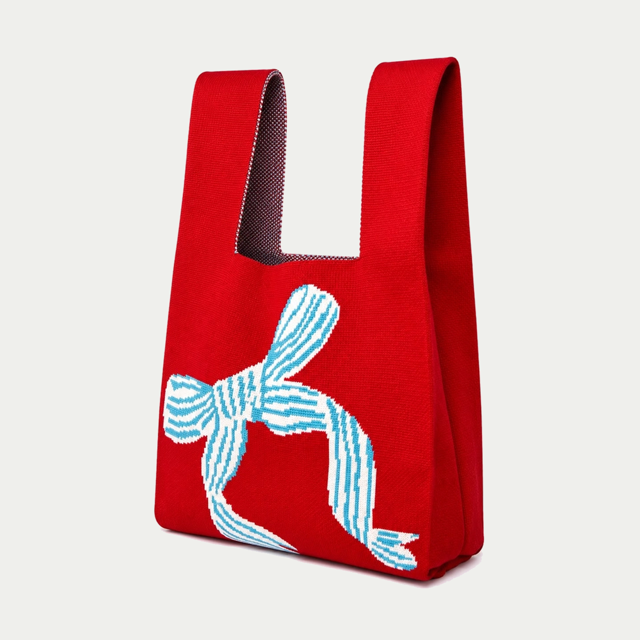 Ribbon Love - Knitted Bag