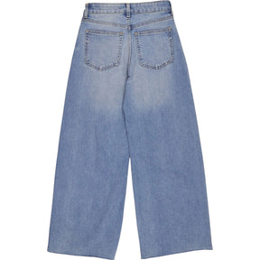H&M Blue Wide-Leg Jeans