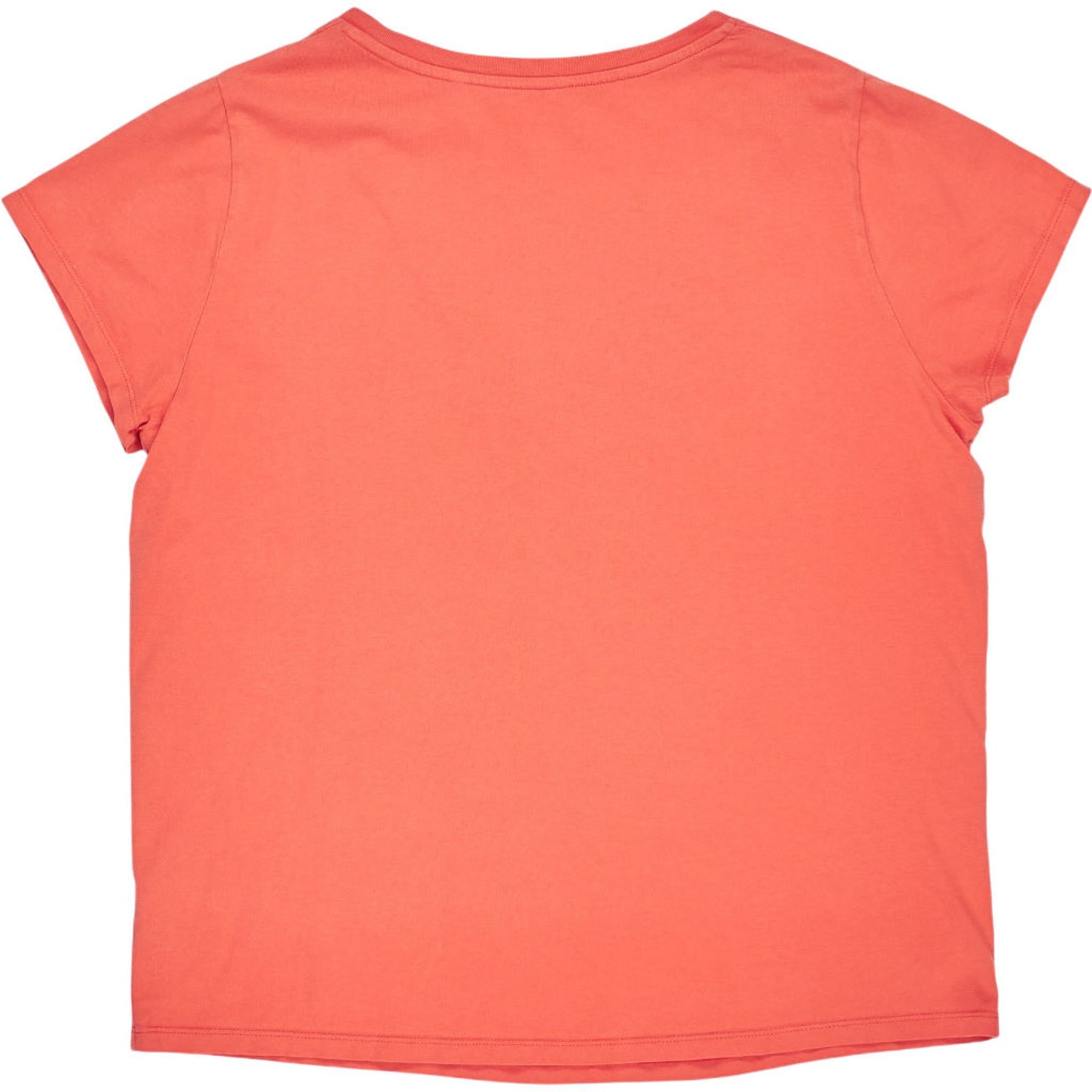 NRBY Coral V-Neck Cotton T-Shirt