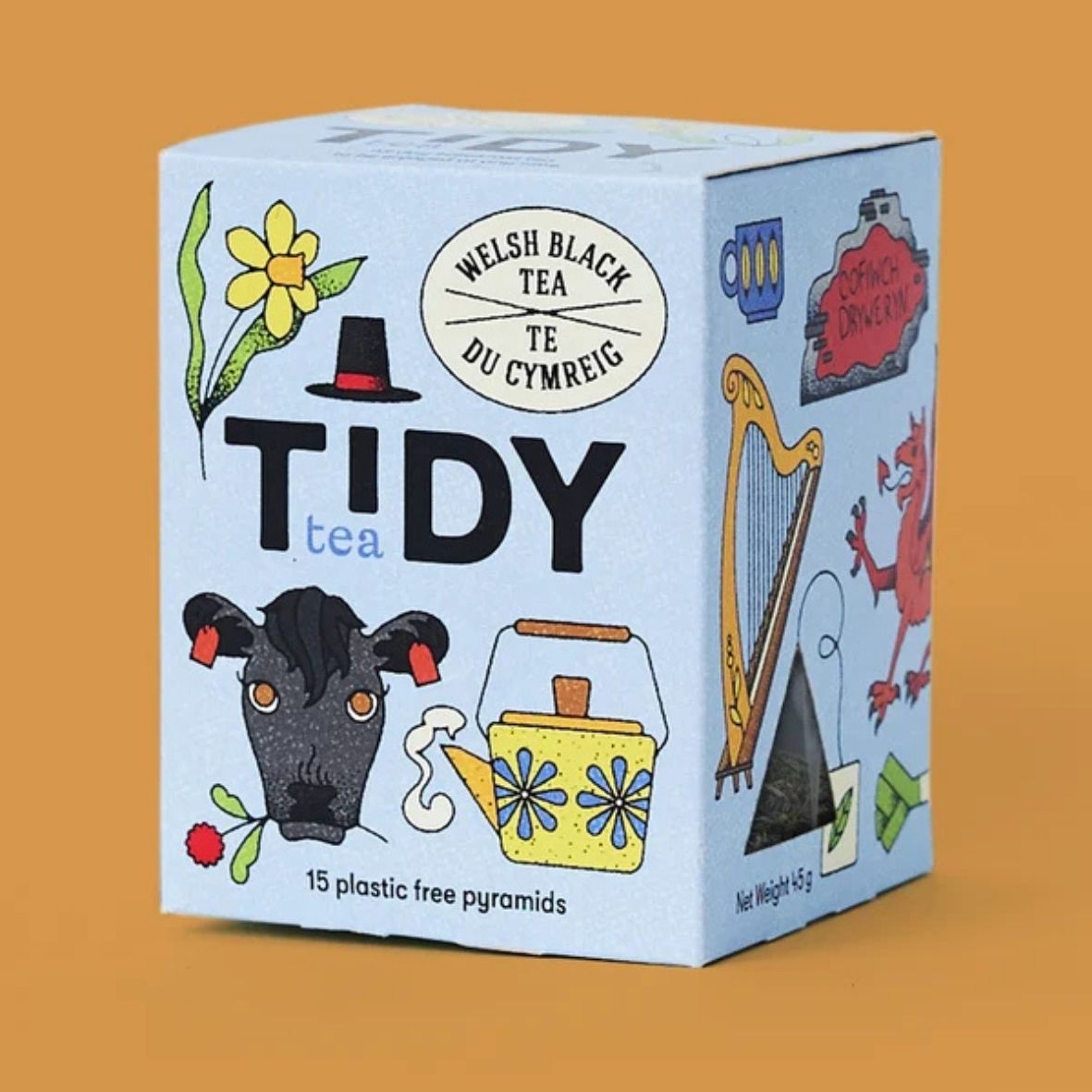 Welsh Black Teabags from Tidy Tea
