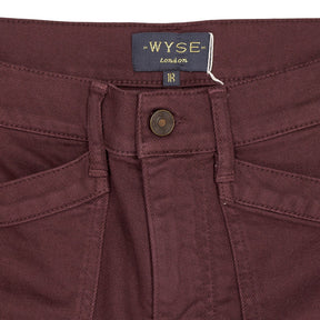 Wyse London Purple Wide Leg Trousers