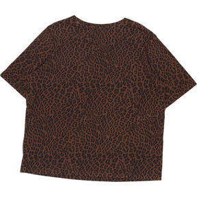 Hush Brown Leopard Oversized Tee