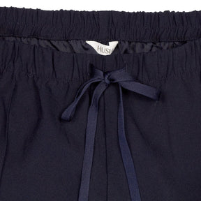 Hush Navy Wide Leg Trousers