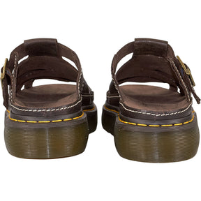 Dr. Martens Brown Maxxy Slide Sandals