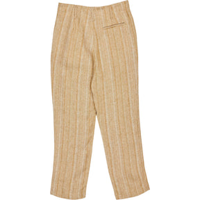Forte Forte Gold Striped Trousers