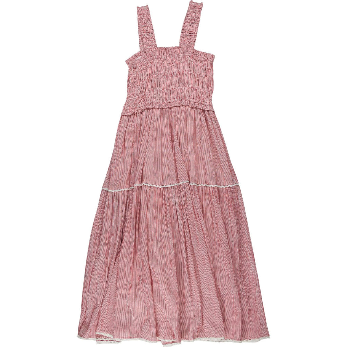 Wyse Red Strappy Ida Dress
