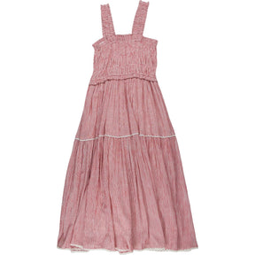 Wyse Red Strappy Ida Dress