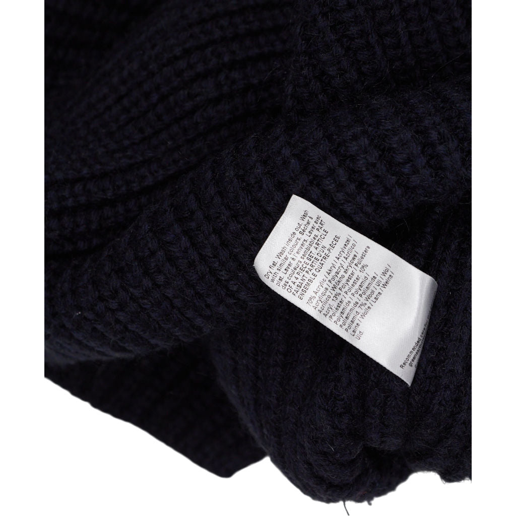 River Island Navy Double Breasted Cardigan