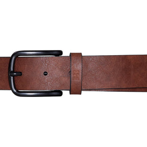 Pull & Bear Brown Polyurethane Belt