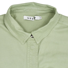 NRBY Green Cotton Overshirt