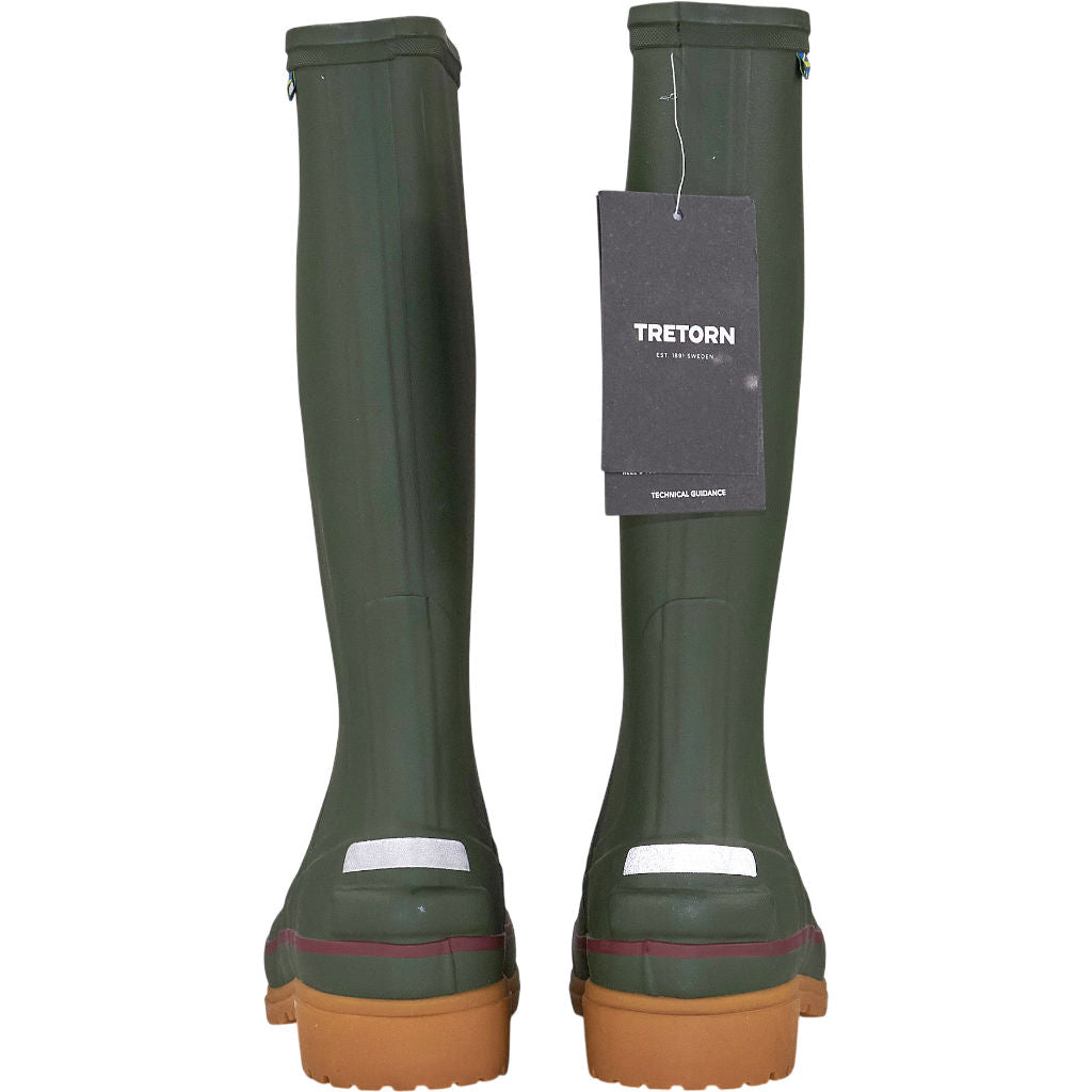 Tretorn Green Sarek 72 Rubber Wellington Boots