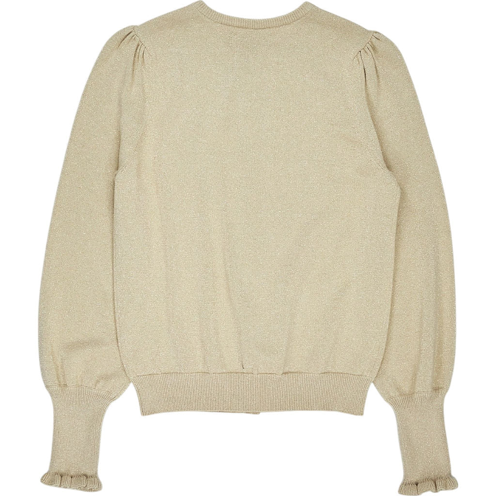 Wyse Champagne Adele Shimmer Cardigan