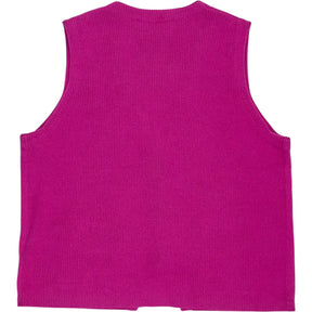 NRBY Pink Cashmere Vest