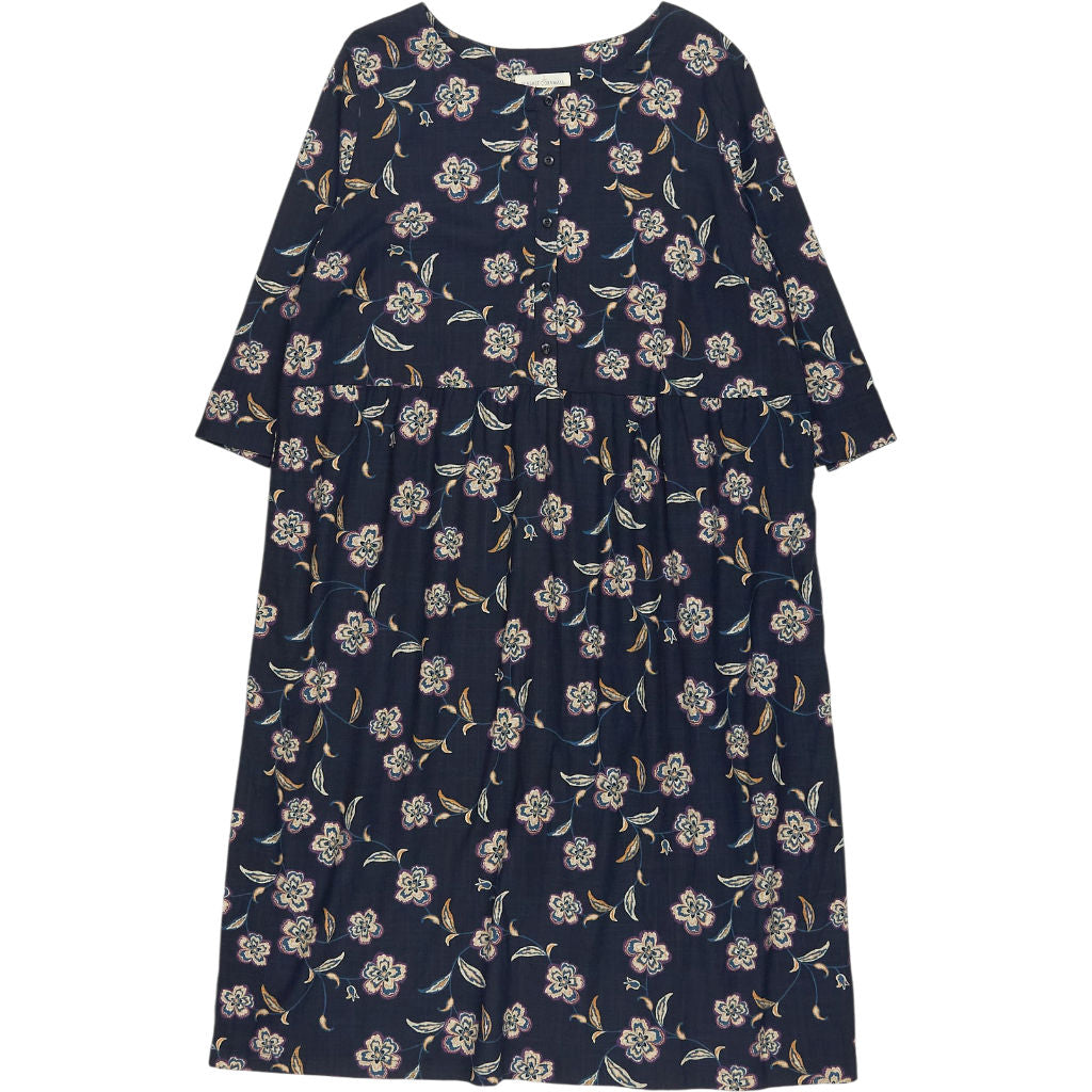 Seasalt Cornwall Navy Floral Dress