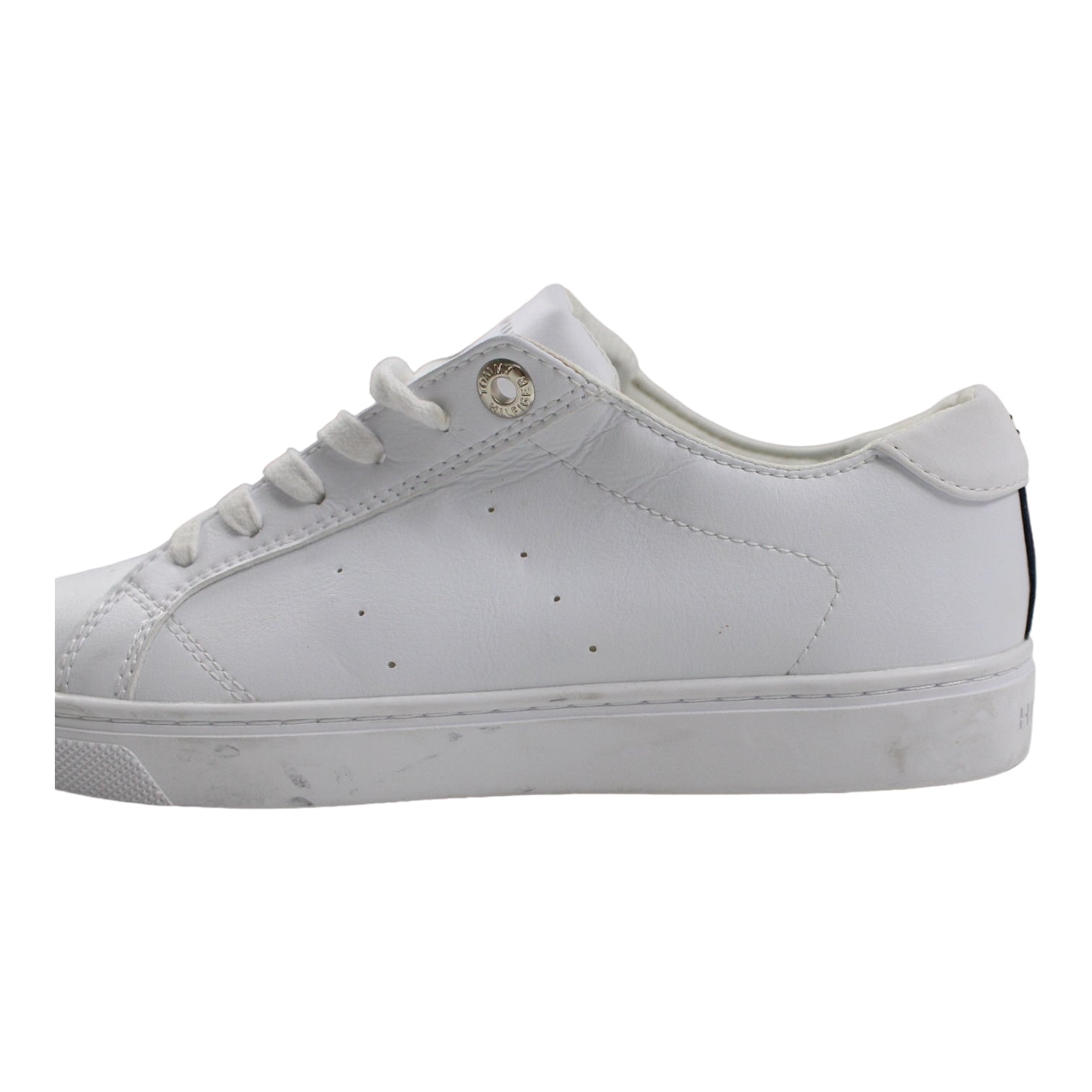 Tommy Hilfiger White Tennis Shoe