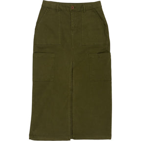 Baukjen Dark Olive Irma Skirt