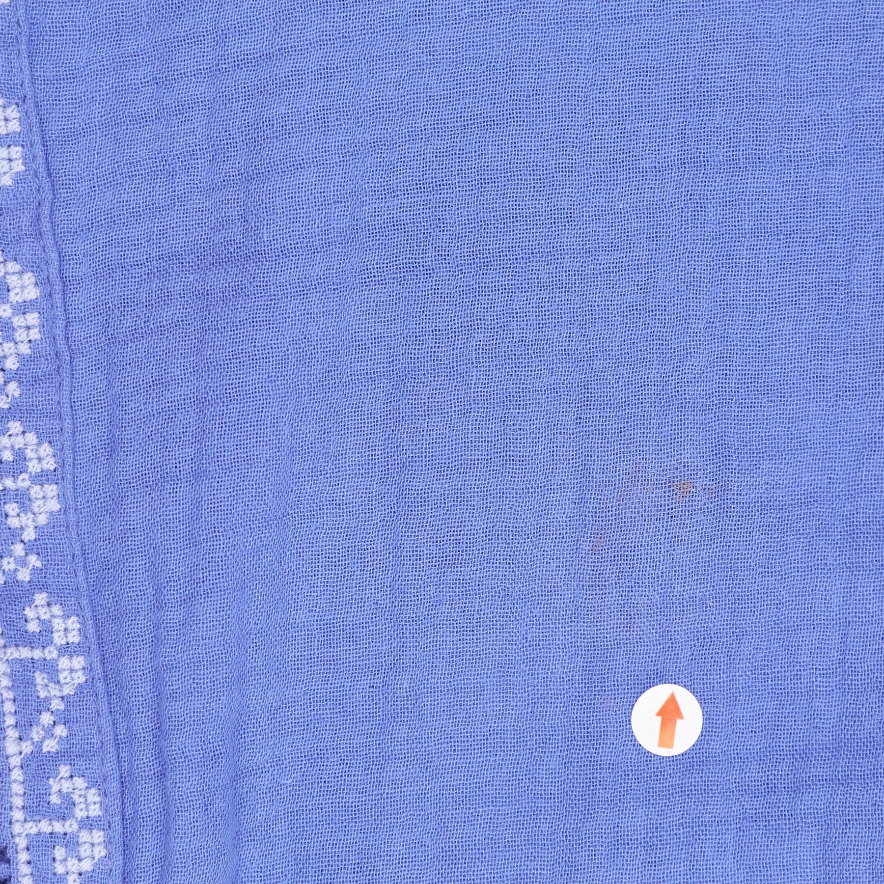 NRBY Blue Cotton Mini Dress