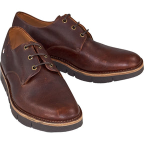 Grenson Brown Leather Derby Shoes