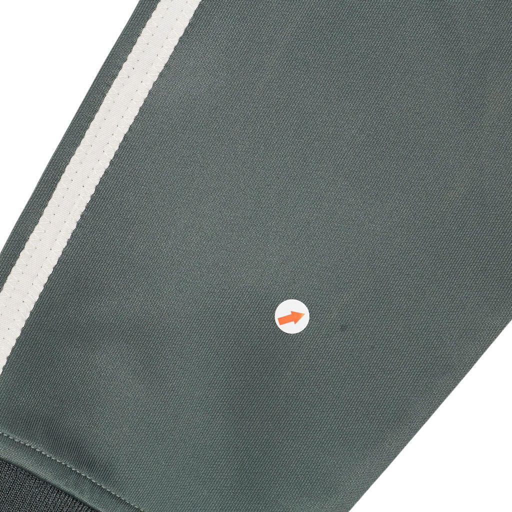 Hush Sage Green Zanna Side Stripe Track Jacket
