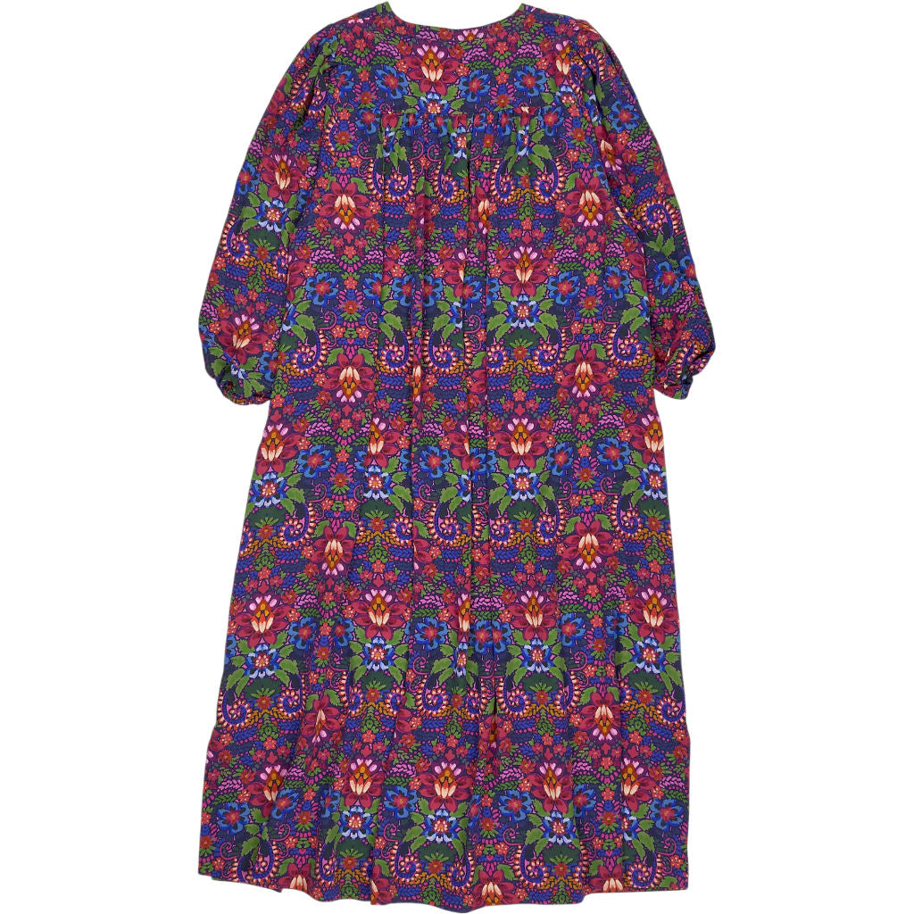 NRBY Multicolour Floral Silk Dress