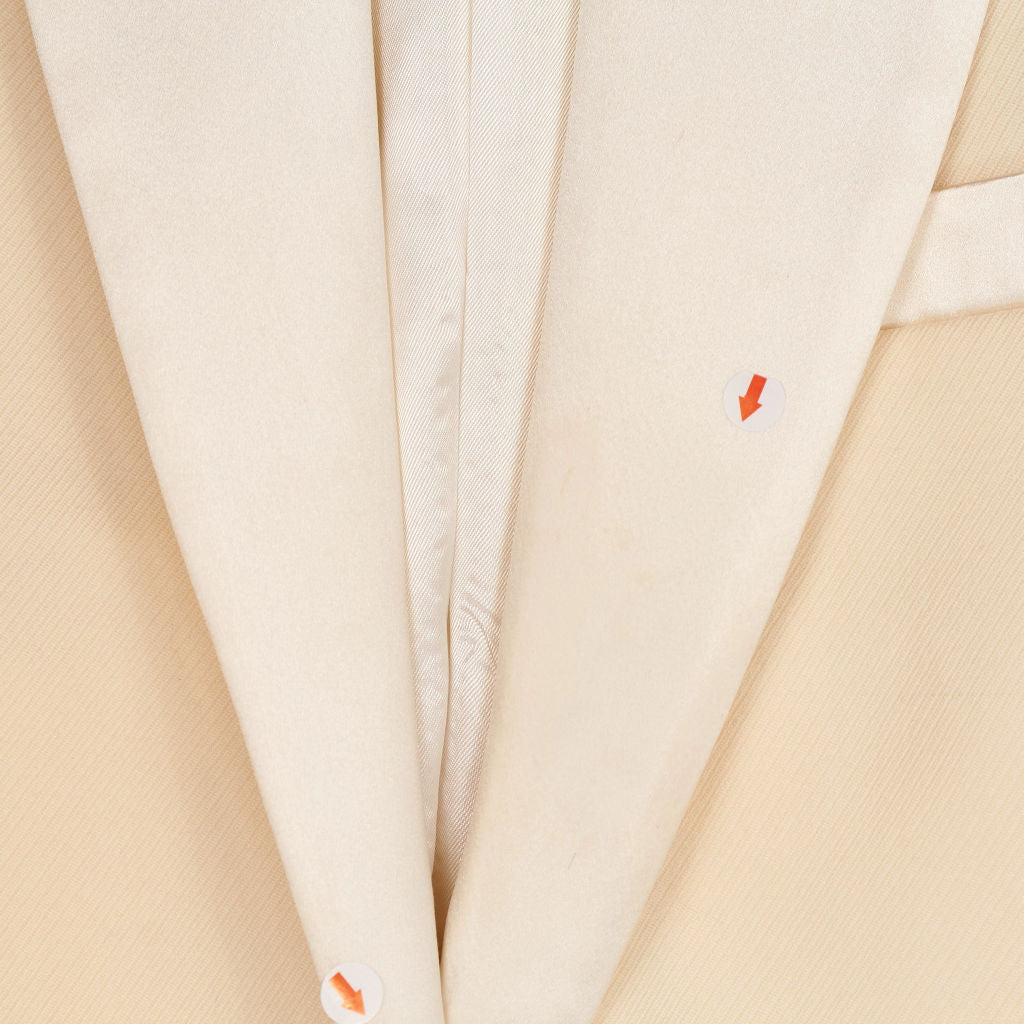 Bella Freud Cream Blazer Jacket
