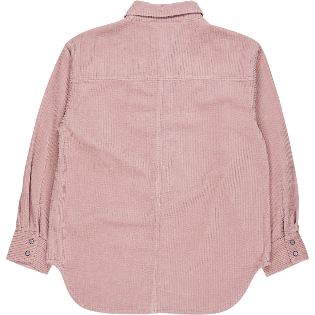Hush Dusty Pink Cleo Cord Shirt