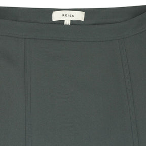 Reiss Green Midi Skirt