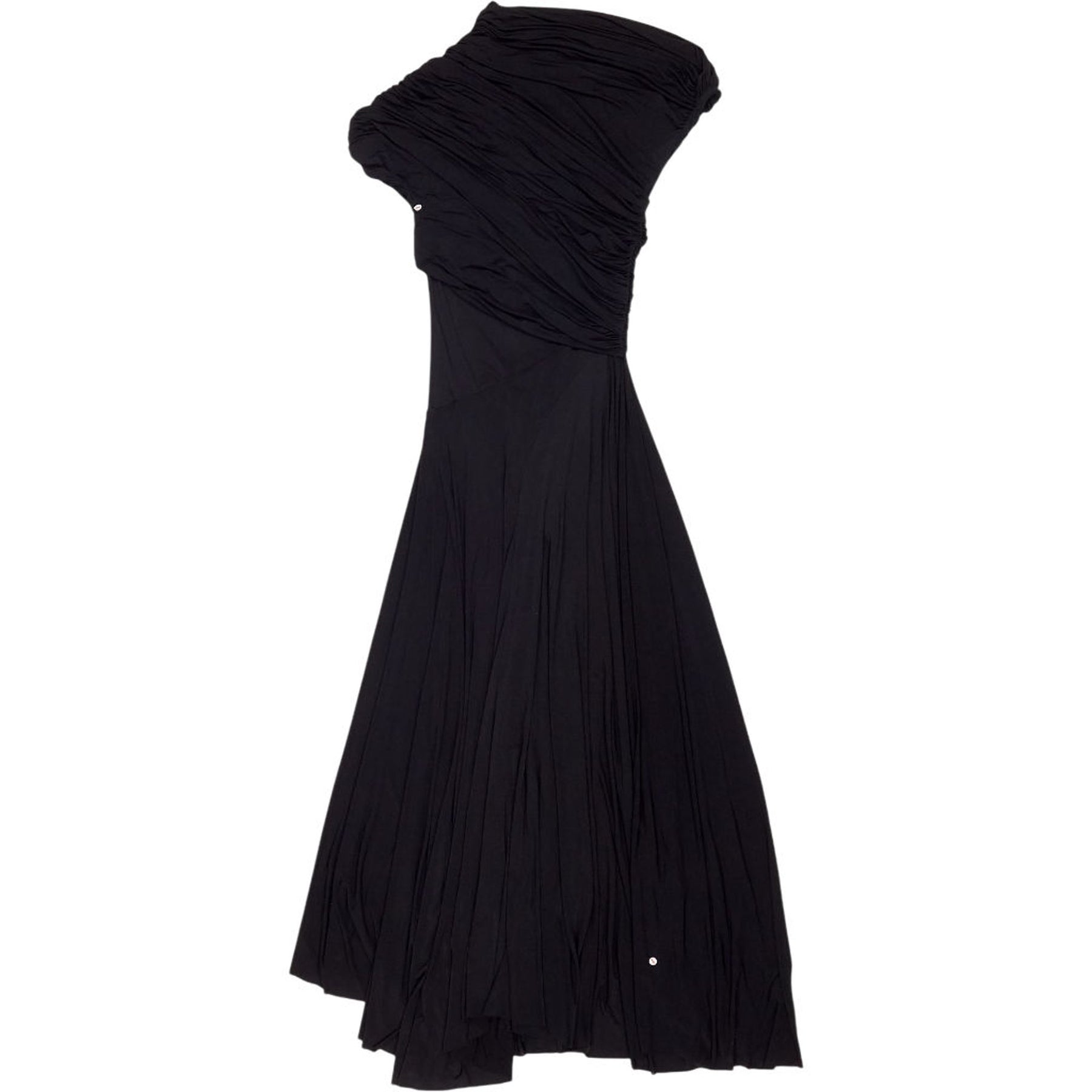 Philosophy Black One-Shoulder Dress