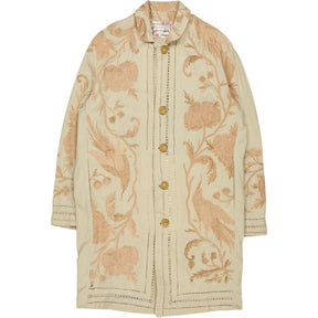 By Walid Cream Embroidered Coat