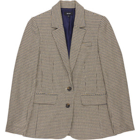 ME+EM Houndstooth Blazer