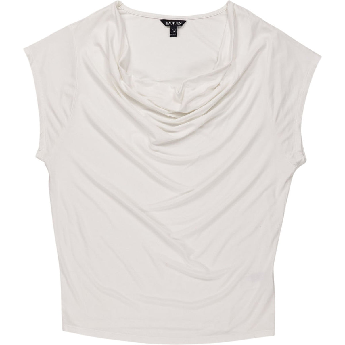 Baukjen White Cowl Neck Top