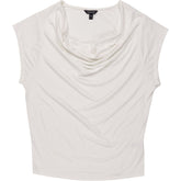 Baukjen White Cowl Neck Top