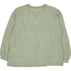 Bellerose Green Button-Up Cardigan