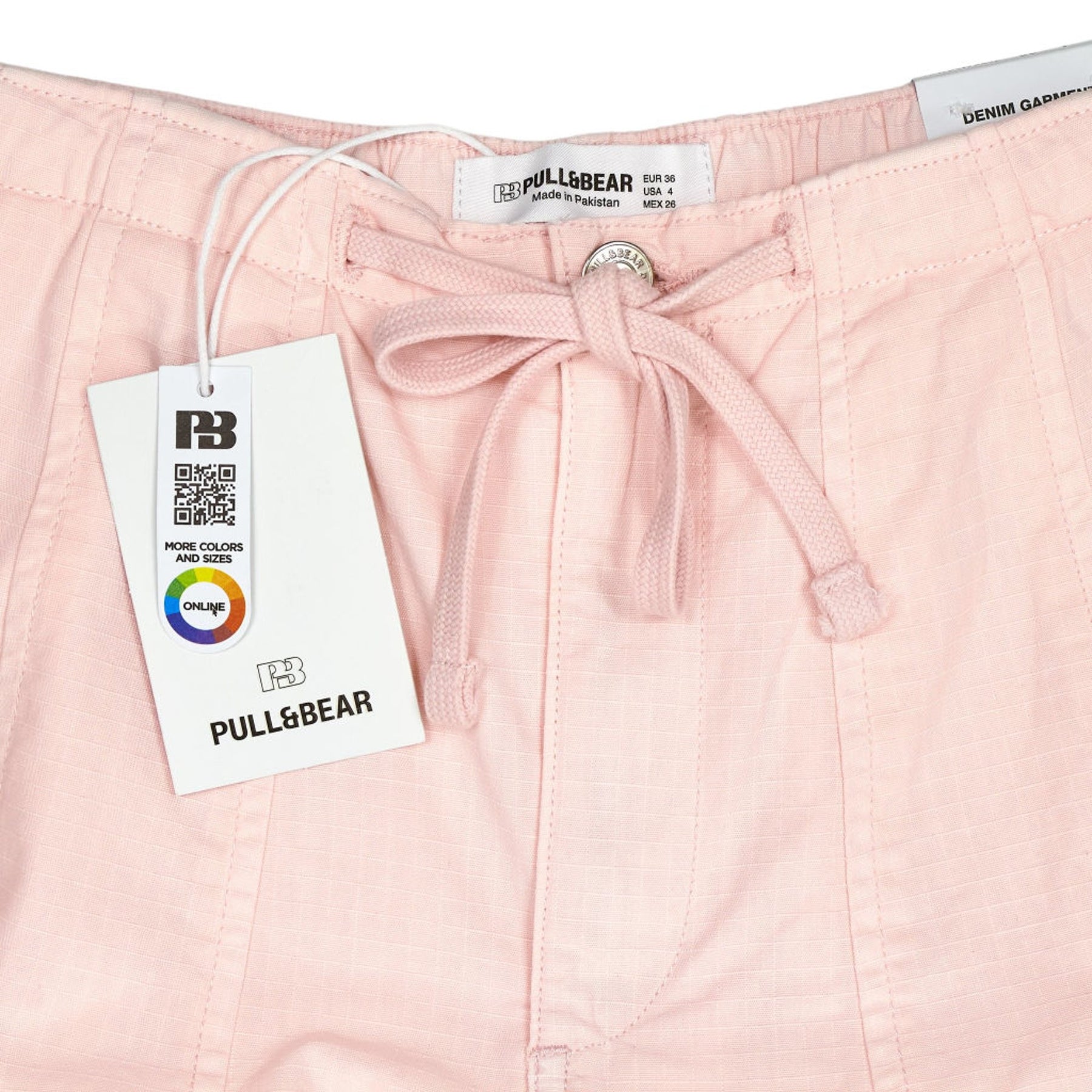 Pull & Bear Pink Cargo Pants