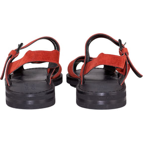 Margaret Howell Red Suede Sandals