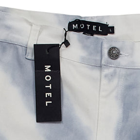 Motel Blue White Swirl Trousers