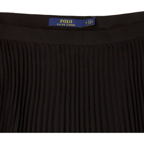 Polo Ralph Lauren Black Pleated Skirt