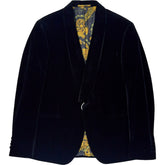 Moss Black Velvet Jacket