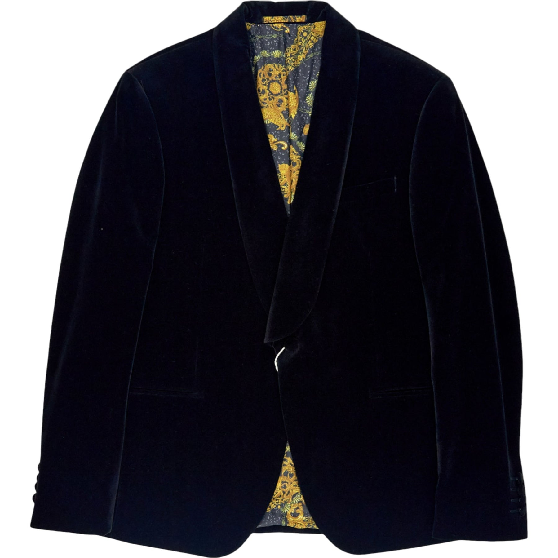 Moss Black Velvet Jacket