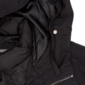Michael Kors Black Hooded Parka Coat