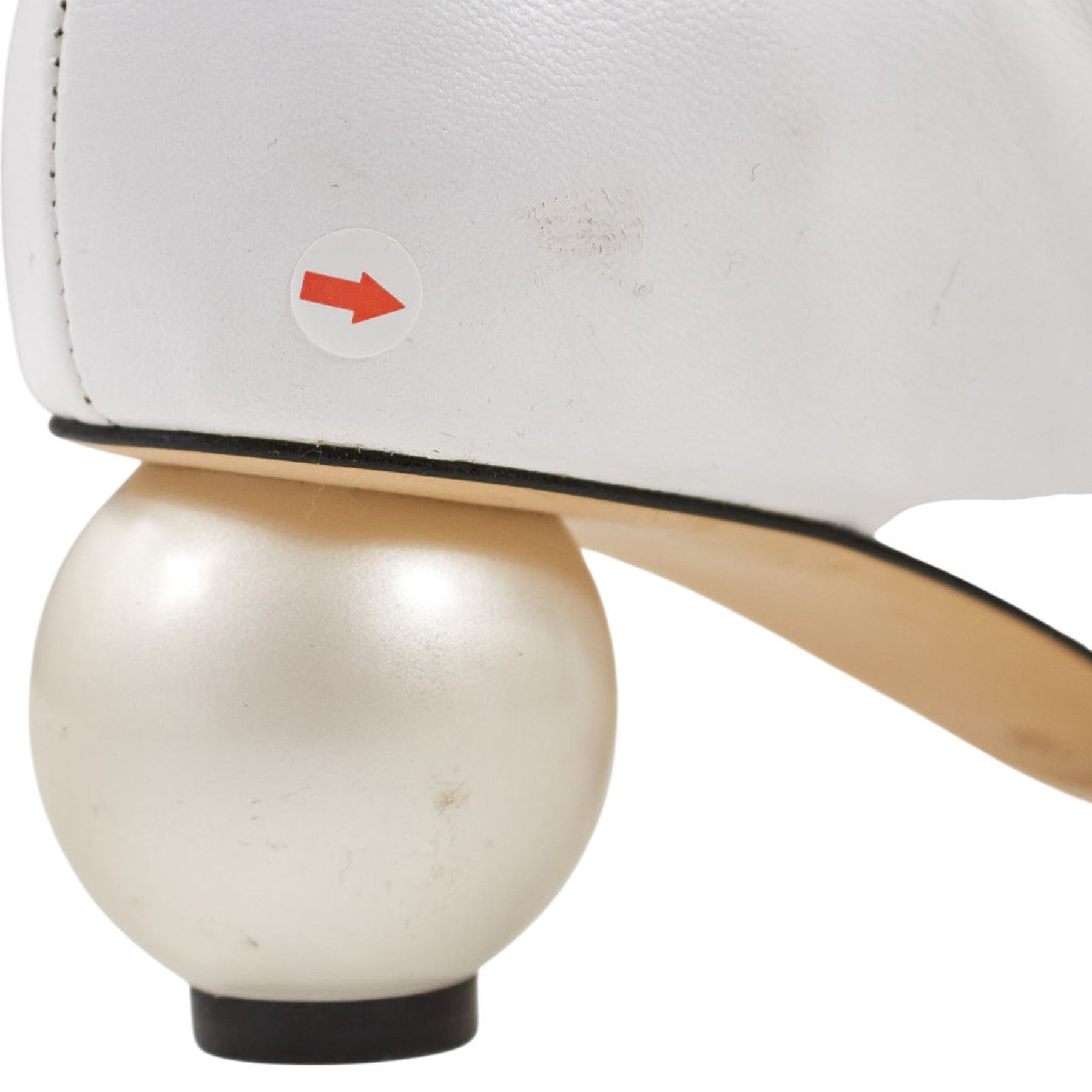 Mother of Pearl White Knee-High Boots