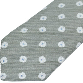 Moss Green Pattern Tie Bundle x 3